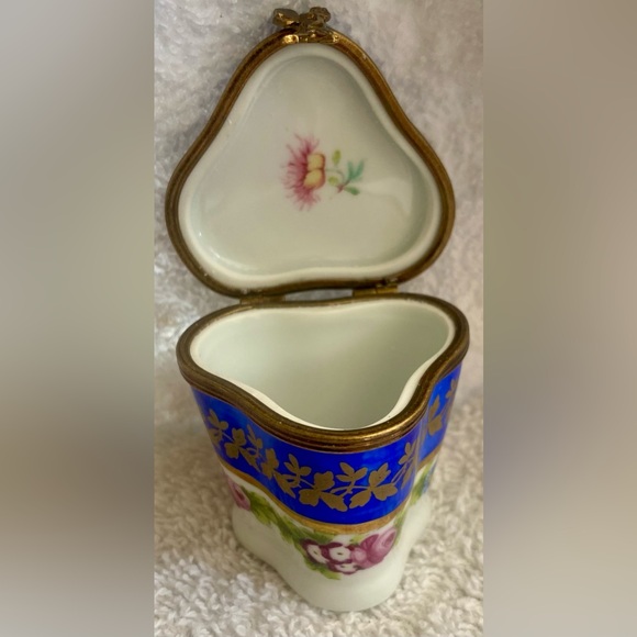 NWT Vintage LIMOGES FRANCE SMALL TRINKET BOX - Picture 5 of 7